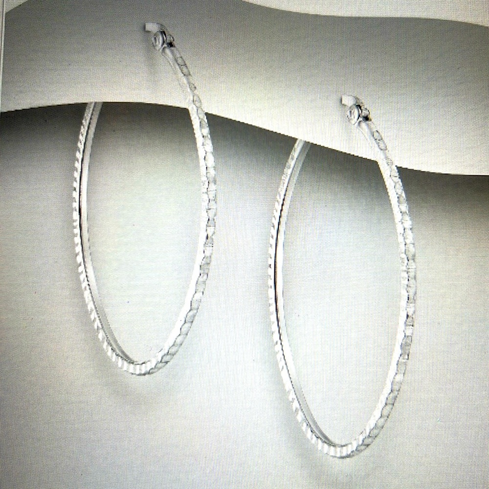 925 Sterling Silver Hoop Earrings
